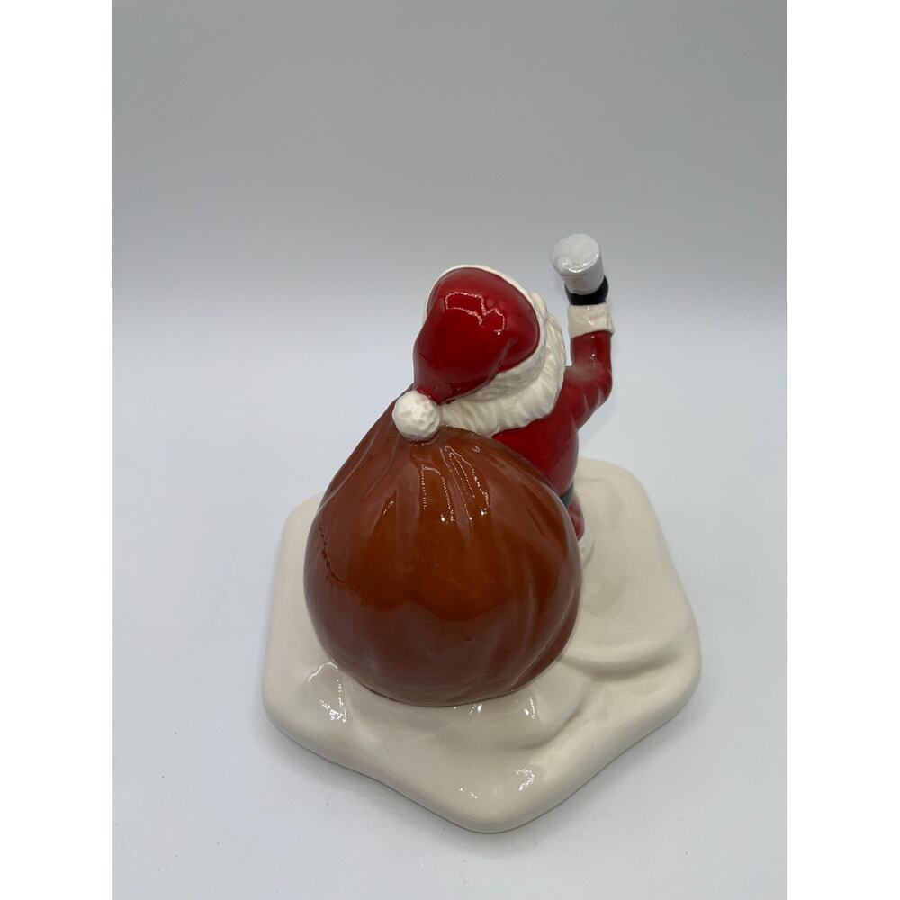 Vintage Japan Replacement Santa Claus Cookie Jar (LID ONLY) Replacement Top - Picture 13 of 16